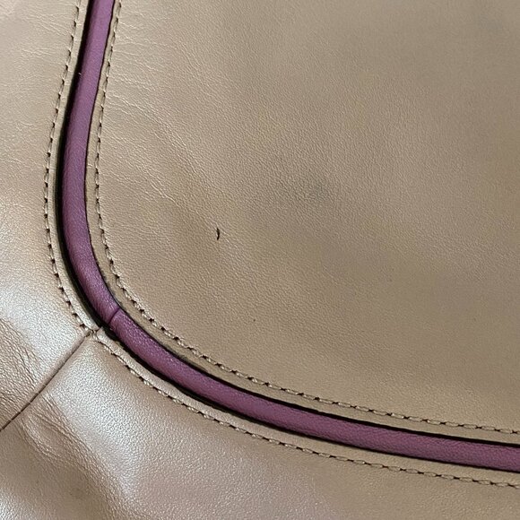 COACH KRISTIN SPECTATOR LEATHER HOBO BAG - Picture 5 of 10